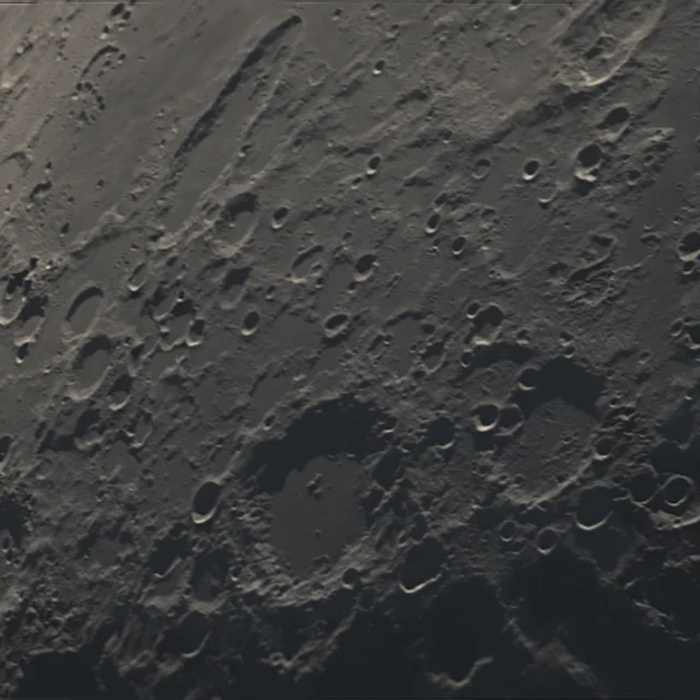 Lunar terminator, 28 August 2024