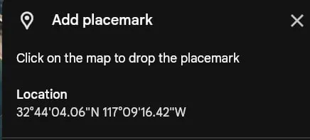 Bear No. 1 coordinates
