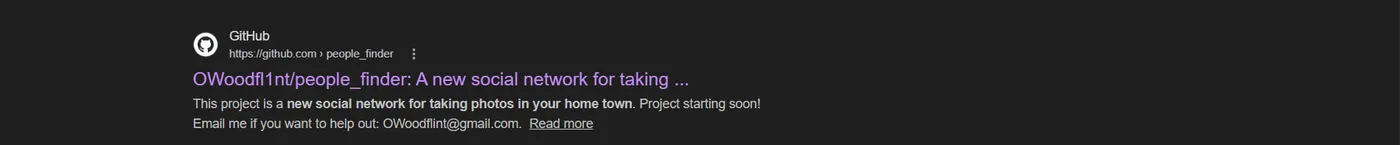 Google Search Result