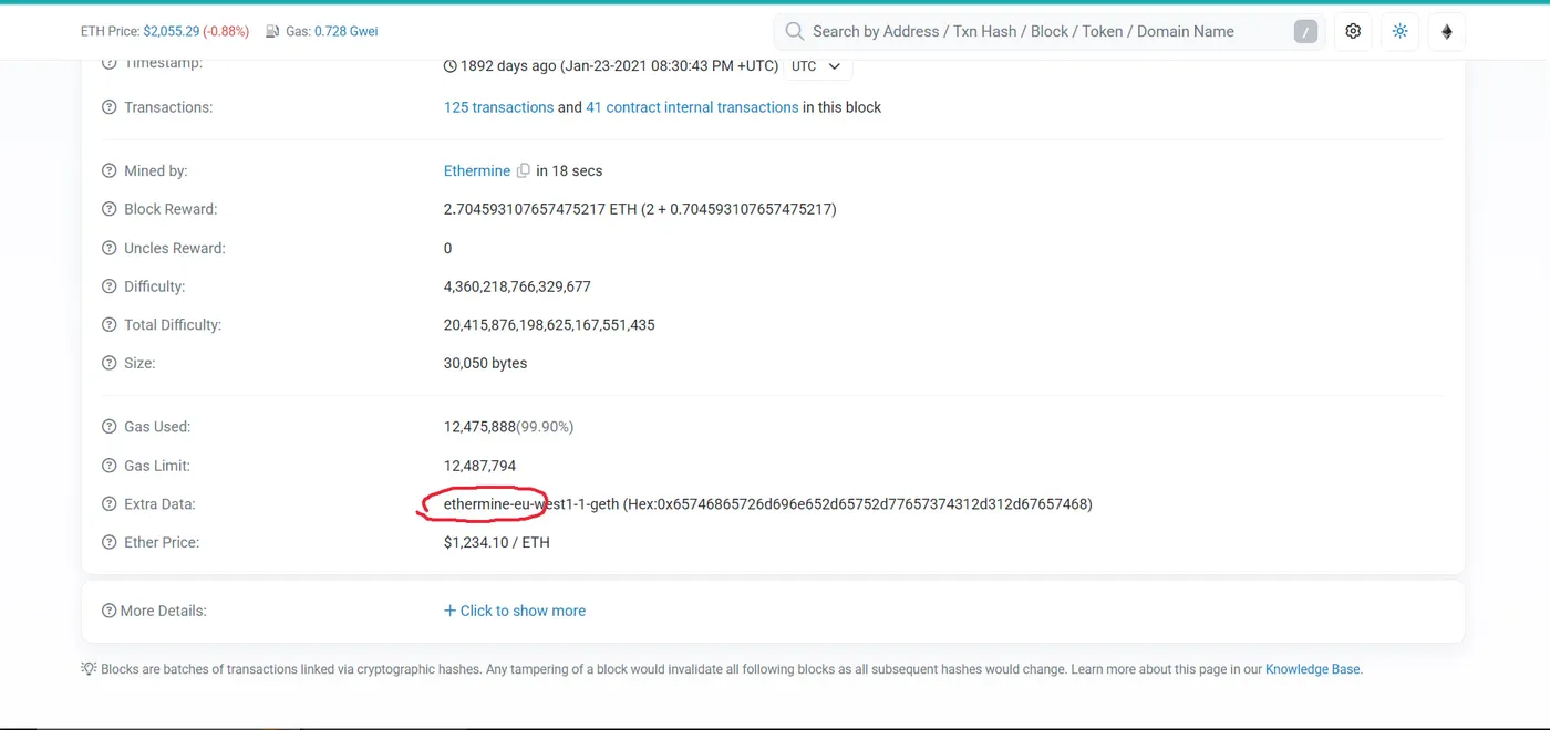 Blockchain Analysis