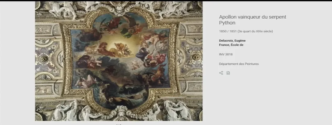Louvre Collections, Apollon Vainqueur record